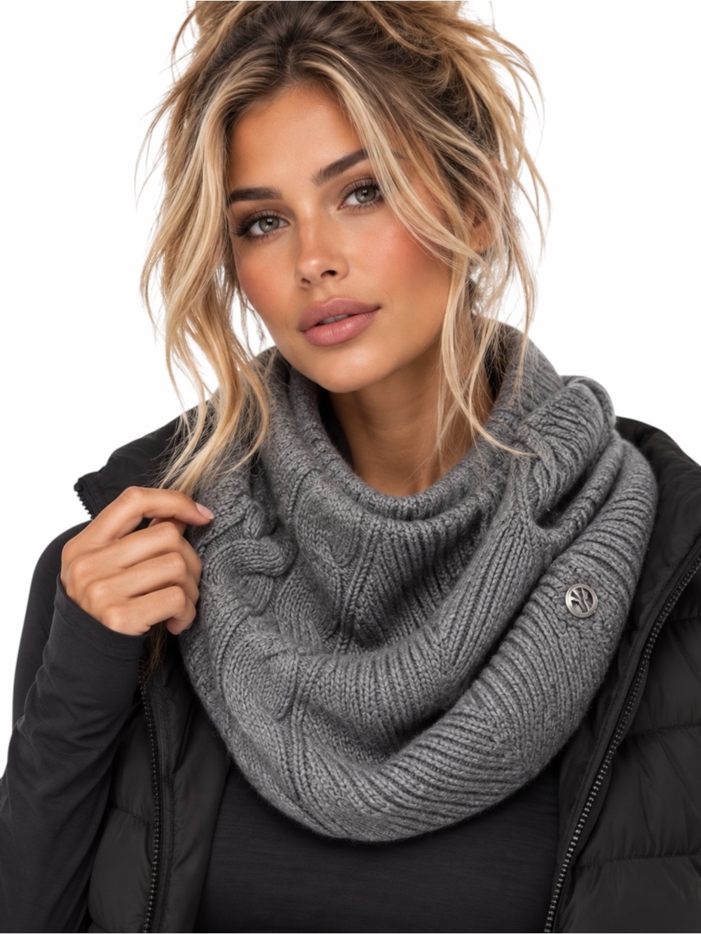 NWT – Lululemon – Show Me The Sherpa Snood – Heathered Core Grey – Sz. OS